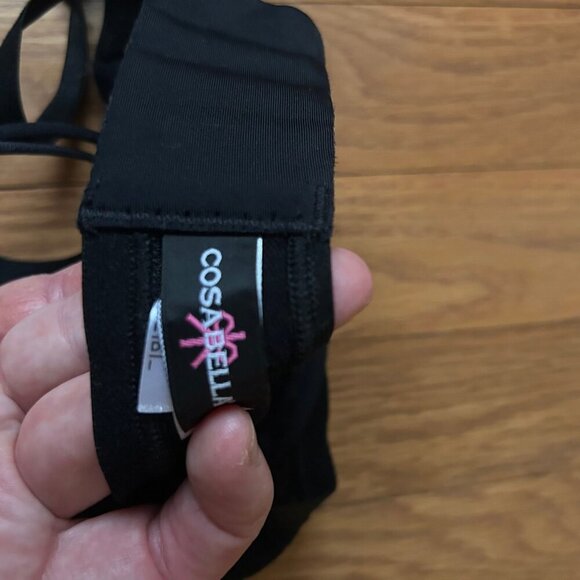 Cosabella Soire Confidence Side Support Black Sheer Bra Women’s Size 32C - Picture 5 of 6